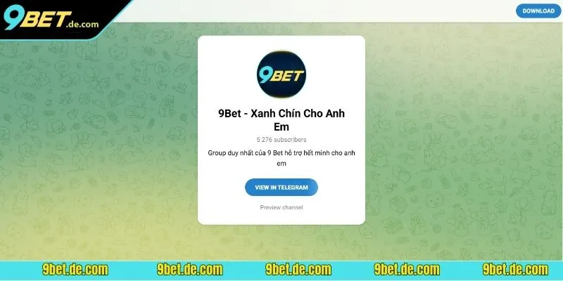 Các kênh CSKH tại 9BET